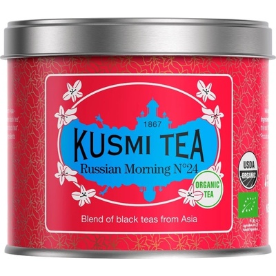 Kusmi Tea Sypaný bio organický černý čaj Russian Morning No. 24 100 g