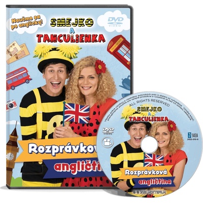 Smejko a Tanculienka: Rozprávková angličtina DVD