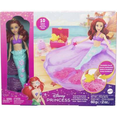 Mattel. HWB39 Disney Princess Arielka si hraje s vodou