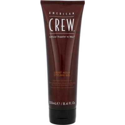 American Crew Style Light Hold Styling Gel гел за коса с лека фиксация 250 ml за мъже