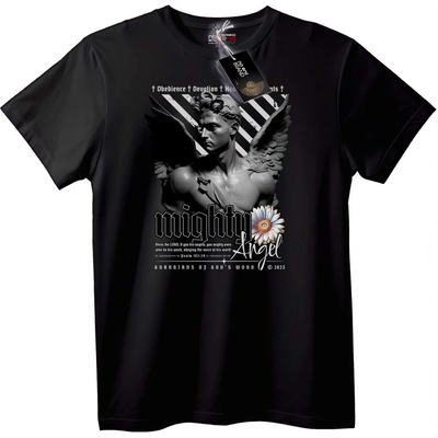 Тениска Могъщ ангел - 5XL, White