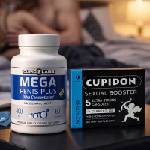 CUPID LABS Mega Penis капсули за уголемяване на пениса + Таблетки за ерекция Cupidon