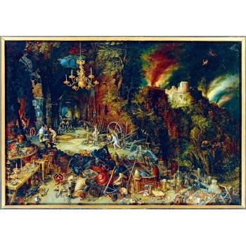 Bluebird Puzzle - Puzzle Jan Brueghel the Elder - Allegory of Fire, 1608 - 1 000 piese