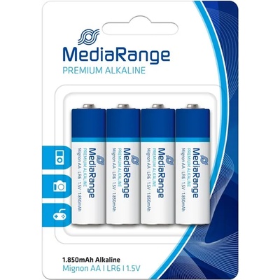 MediaRange Батерии алкални MediaRange Premium MRBAT104 LR6, 1.5V, 1850mAh, 4бр (MRBAT104)