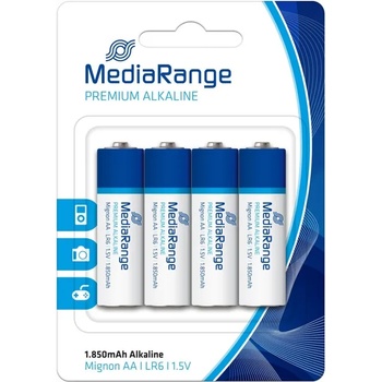 MediaRange Батерии алкални MediaRange Premium MRBAT104 LR6, 1.5V, 1850mAh, 4бр (MRBAT104)
