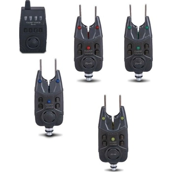 Sada Hlásičov Záberu Saenger Carp Voice R-4 4+1 Červená / Zelená / Modrá / Žltá