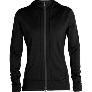 Icebreaker Wmns Quantum III LS Zip Hood Black