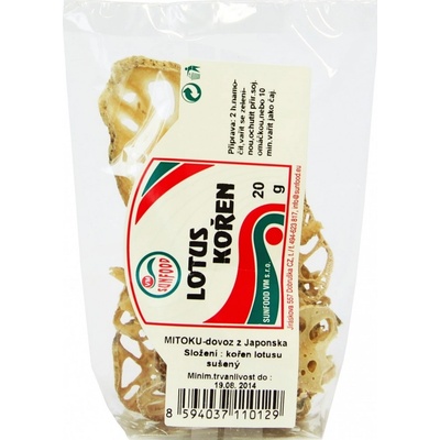 SUNFOOD VM Lotus kořen sušený 20 g