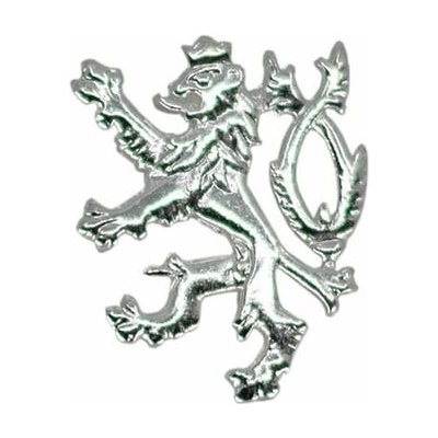 Odznak Český lev 1,7x1,3 cm - stříbrný