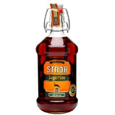 Stroh Jagertee 1,0l 40% v džbáne (čistá fľaša)