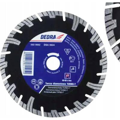 Dedra Diamantový řezný kotouč Turbo-T 250/25,4 H1198E