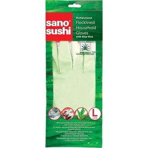 Sano Домакински ръкавици с алое вера Sano - Sushi, размер L (7290010883356)