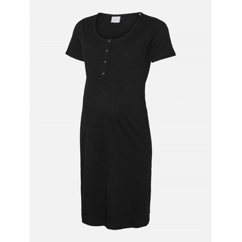 Mamalicious Фланелка Mamalicious Maternity Jersey Nightgown - Black