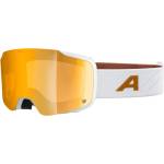Alpina Ски маска Alpina Taos Q S2 Ski goggles - White / Gold Matt / Quattroflex Gold - размер One Size (417-3410-0211)