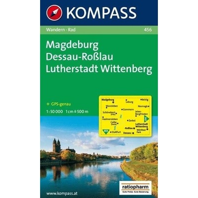 Magdeburg,Dessau,Lutherstadt 456 / 1:50T NKOM