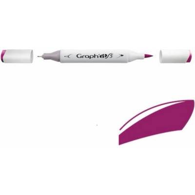 Lihová fixa GRAPH'IT oboustranná Brush & Fine, Margaux