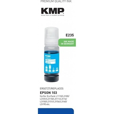 Atrament KMP Epson 103 Cyan - kompatibilný