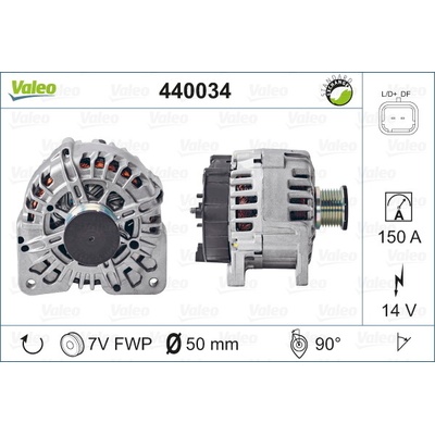 Alternátor VALEO 440034
