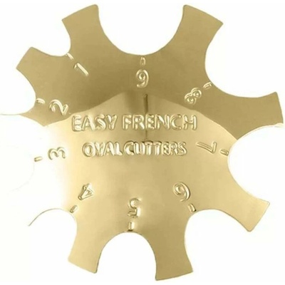 Starnails kovová šablona na francouzskou manikúru A