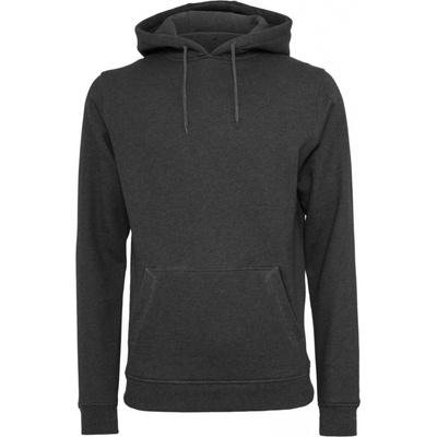 Build Your Brand pánska mikina BY011 Charcoal Heather