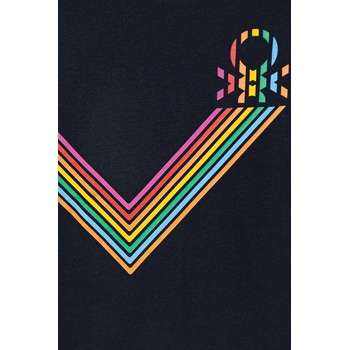 Benetton Детски памучен суичър United Colors of Benetton (33NVC10QW.G.Seasonal)