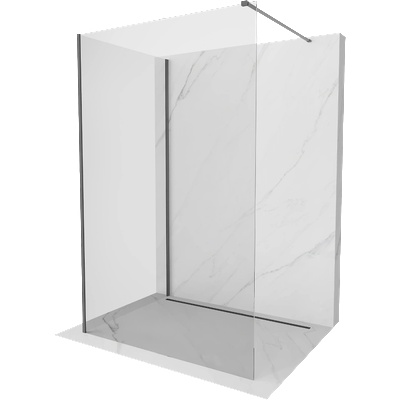 Mexen Kioto душ параван Walk-in 120 x 100 см, прозрачен, gun metal - 800-120-212-95-00-100 (800-120-212-95-00-100)