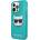 KARL LAGERFELD Choupette Head Silicone Case - дизайнерски силиконов кейс за iPhone 13 Pro Max (син)