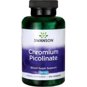 Image 1 of Swanson Chromium Picolinate 200 mcg [200 капсули]