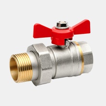 GOSHE Ventil guľový so šrobením 3/4'' FF 0200.077