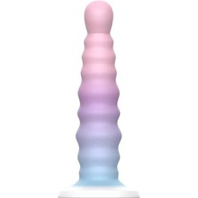 Mythology Arian Nayade M 17 cm pastelové dildo so zárezmi
