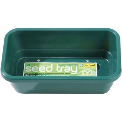 Garland Mini Seed Tray Green 17x10x5 cm, zelený zásobník s drenážou