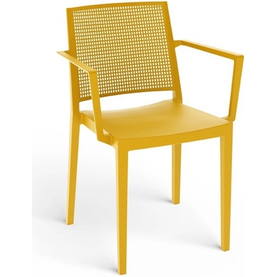 Rojaplast GRID ARMCHAIR hořčicově žlutá