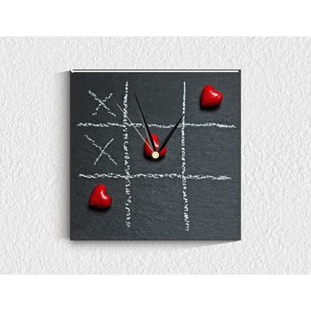 Image 1 of Стъклен стенен часовник 025