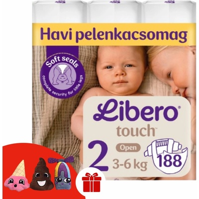 Libero Touch 3-6kg Newborn 2 188ks