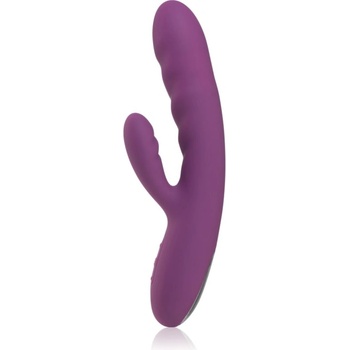 SVAKOM Avery Powerful Thrusting вибратор със стимулиране на клитора Lilac 19.5 см
