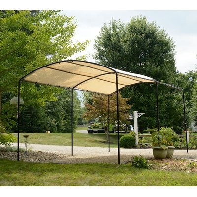 Shelterlogic fóliová garáž béžová, 490 x 270 x 240 cm SL25866