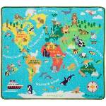 Melissa & Doug - Килимче за игра - Околосветско пътешествие (15194)