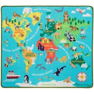 Melissa & Doug - Килимче за игра - Околосветско пътешествие (15194)