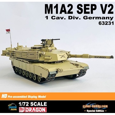 Dragon M1A2 SEPv2 Abrams US Army 1st Cavalry Div. 1:72