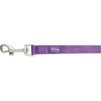 Freedog Basic Nylon Leash - Повод за кучета, 15 мм/120 см. - лилав
