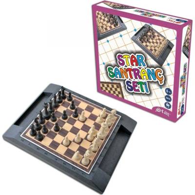 Star Šachy Plastic Chess Set (Star)