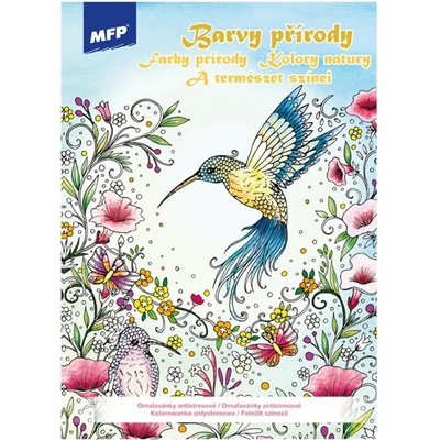 MFP Paper s.r.o. omaľovánky A4 antistresové Farby prírody 210x290mm 5301080