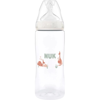 Nuk Бебешко шише NUK First Choice - TC, РР, 360 ml, размер XL, Кенгуру (10217004)