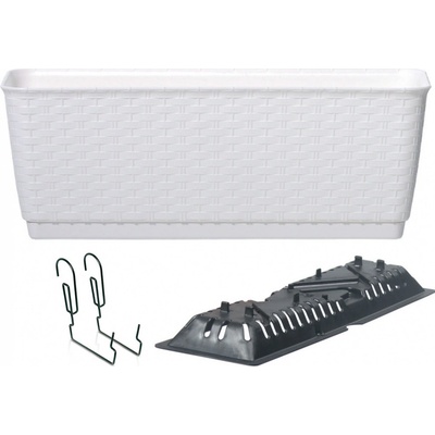 Prosperplast truhlík RATOLLA PW 38,6x15,4x14 cm BÍ