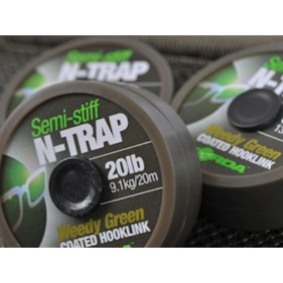 Korda N-Trap Semi Stiff 20m Weedy Green 30lb