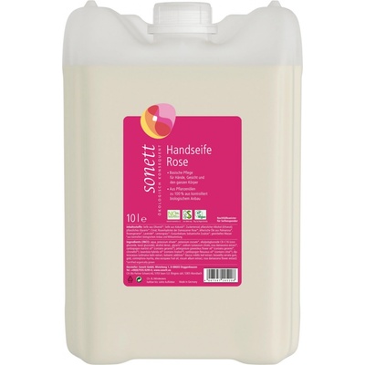 Sonett mydlo na ruky s ružou 10 l