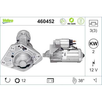 Startér VALEO 460452