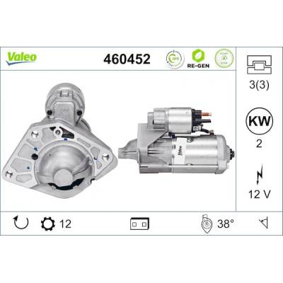 Startér VALEO 460452