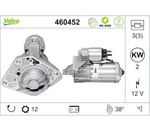 Startér VALEO 460452