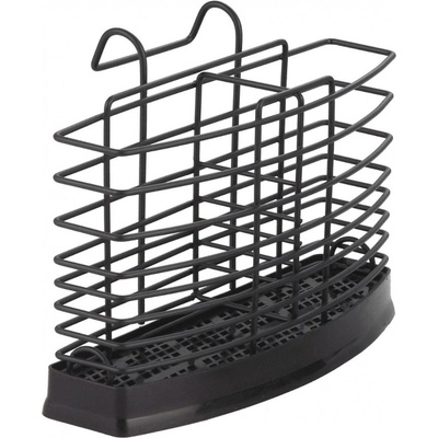 Rosberg Сушилник за прибори Rosberg R53003D, 20.7х9.5х15.2 cм, Черен мат (55R53003DB)